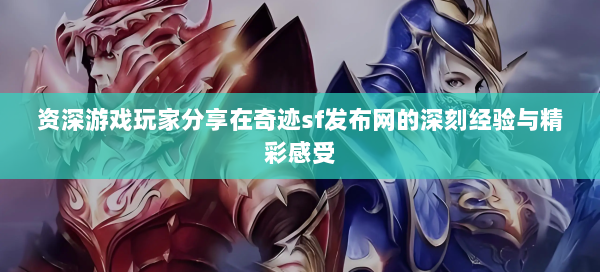 资深游戏玩家分享在奇迹sf发布网的深刻经验与精彩感受 第2张